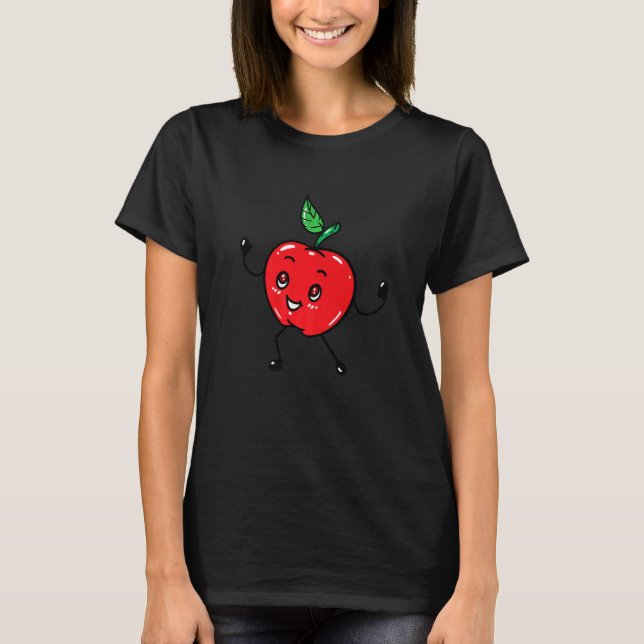 Camiseta Apple Fruit for Apple Lovers Fruit Themed Premium (Anverso)