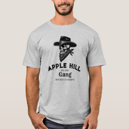 Camiseta Apple Hill Gang Bucks County, Western, Fun, Simple