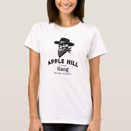 Camiseta Apple Hill Gang Bucks County, Western, Fun, Simple