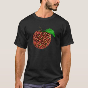 Camiseta Apple hizo de manzanas