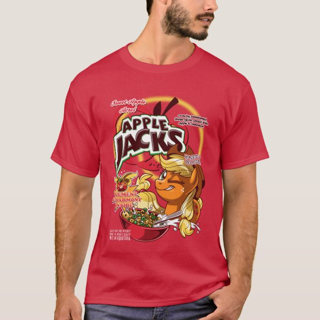 Camiseta Apple Jacks Honestamente Delicioso (Anverso)