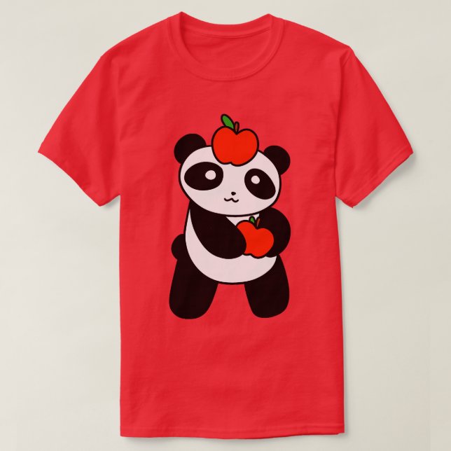 Camiseta Apple Panda (Diseño del anverso)