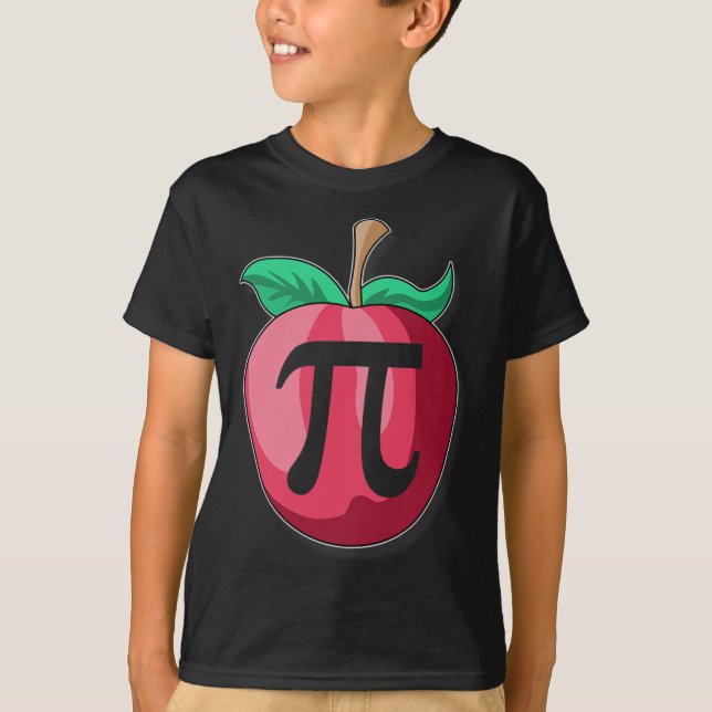 Camiseta Apple Pi Divertido profesor de matemáticas Día de  (Anverso)
