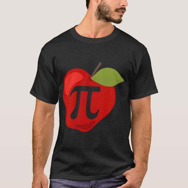 Camiseta Apple Pi Divertido profesor de matemáticas Día de  (Anverso)