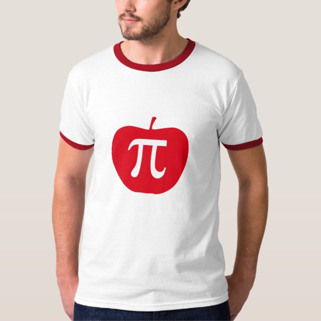 Camiseta Apple pi, empanada de Apple (Anverso)