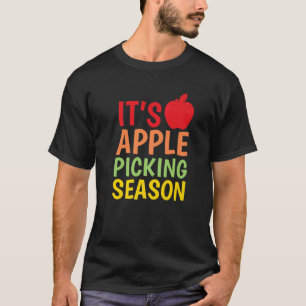 Camiseta Apple Picking Relé inspirado en la temporada de se