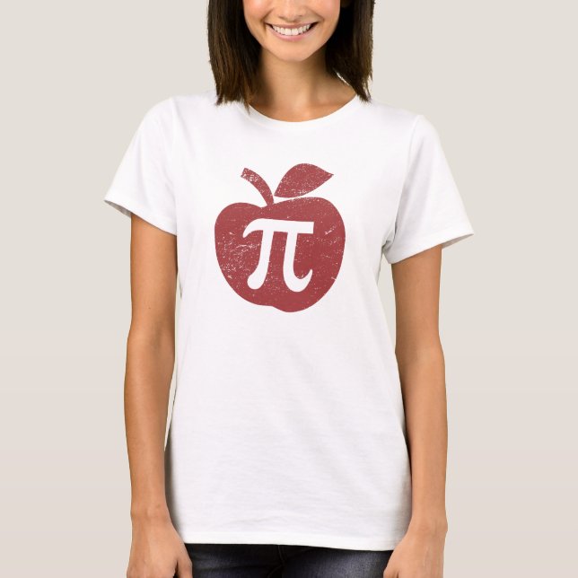 Camiseta Apple Pie Pi Day (Anverso)