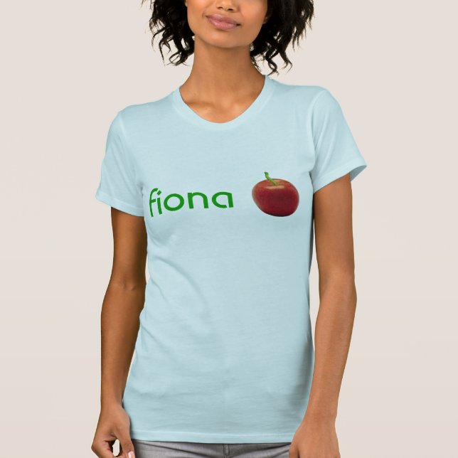 Camiseta apple_red_01, sasass, Fiona (Anverso)