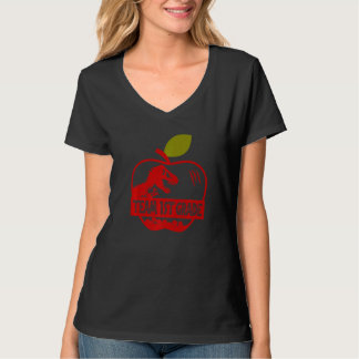 Camiseta Apple Rex Dinosaur Back To School Team 1st Grade  