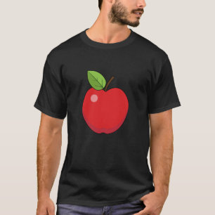 Camiseta Apple Rojo