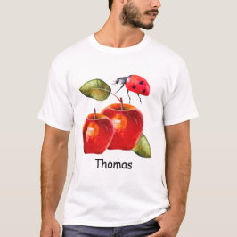 Camiseta Apple Rojo