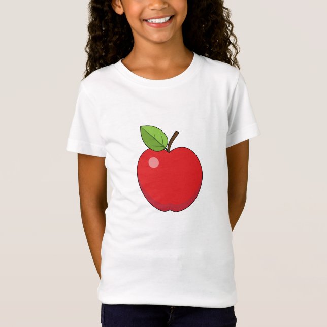 Camiseta Apple Rojo (Anverso)