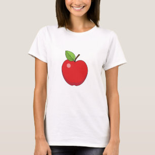 Camiseta Apple Rojo