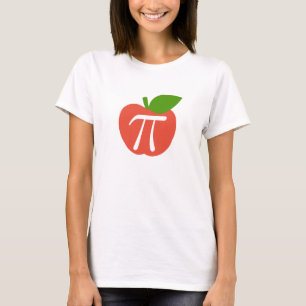 Camiseta Apple rojo pi
