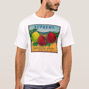 Camiseta Apple supremo etiqueta - el estado de Washington