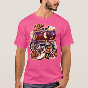 Camiseta Apple Teacup con veneno dorado