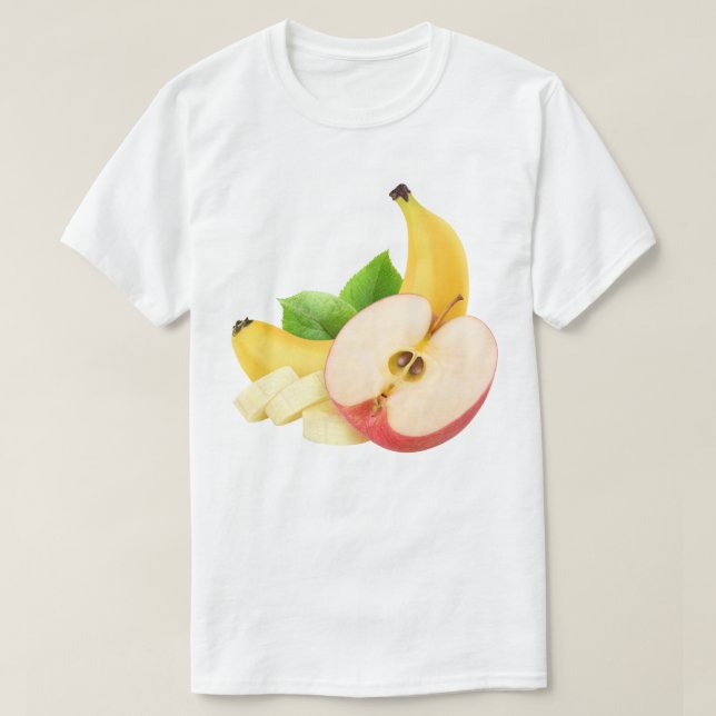 Camiseta Apple y banana (Diseño del anverso)