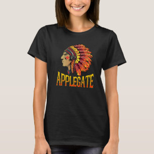 Camiseta Applejar Tribe Nativo Aplejante Herencia Americana