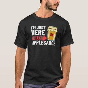 Camiseta Applesauce Pastel de repostería de pasto de manzan