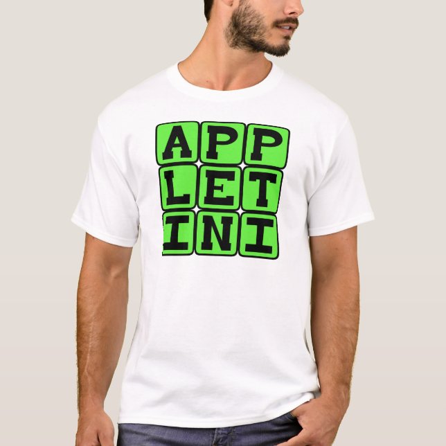 Camiseta Appletini, Martini con sabor (Anverso)