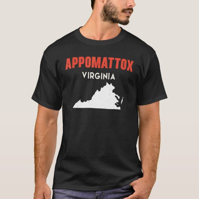 Camiseta Appomattox Virginia Estados Unidos Estados Unidos  (Anverso)