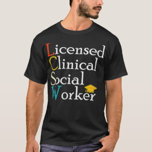 Camiseta Apprec de Trabajadora Social Clínica Licenciada po