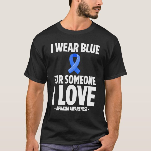 Camiseta Apraxia Awareness Survivor Love Warrior (Anverso)