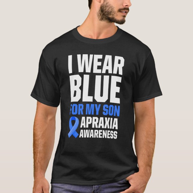 Camiseta Apraxia Awareness Survivor Wear Warrior 1 (Anverso)