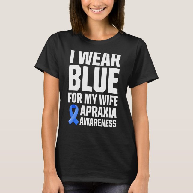 Camiseta Apraxia Awareness Survivor Wear Warrior 2 (Anverso)