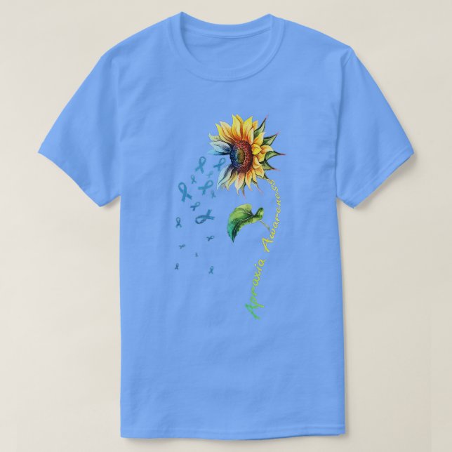 Camiseta Apraxia Conciencia Girasol (Diseño del anverso)
