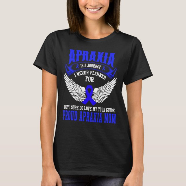 Camiseta Apraxia Sensibilización Apraxia Mamá (Anverso)