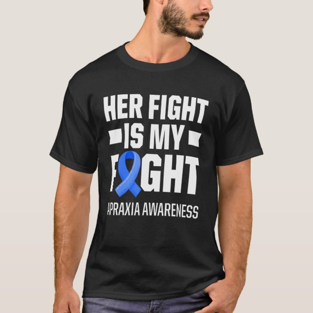 Camiseta Apraxia Superviviente de la Conciencia Lucha contr (Anverso)