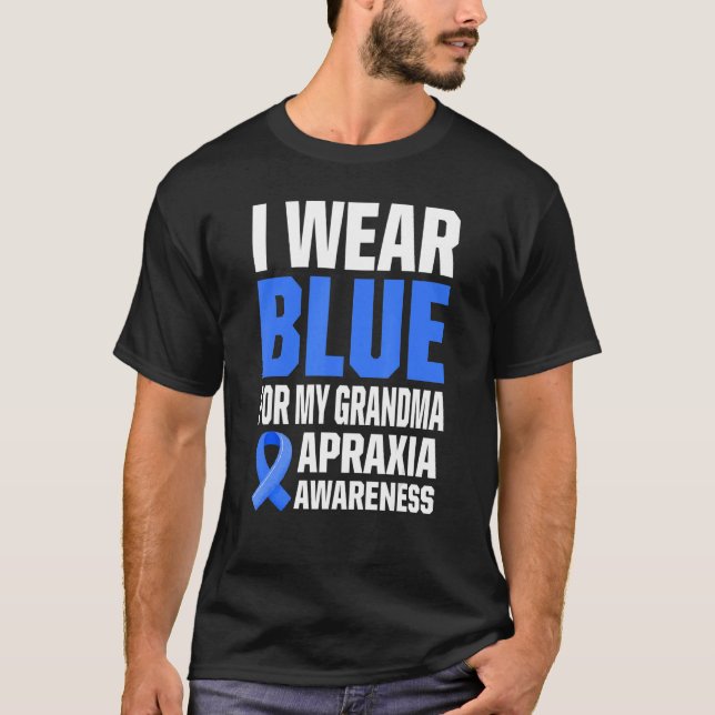 Camiseta Apraxia Superviviente de la Concienciación Wear Wa (Anverso)