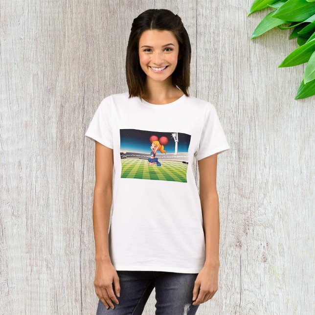 Camiseta Apreciable animador en el campo deportivo (Subido por el creador)