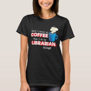 Camiseta Apreciación bibliotecaria y de la biblioteca de ca