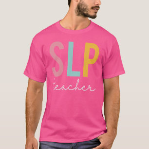 Camiseta Apreciación colorida de las profesoras del SLP