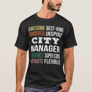 Camiseta Apreciación de City Manager