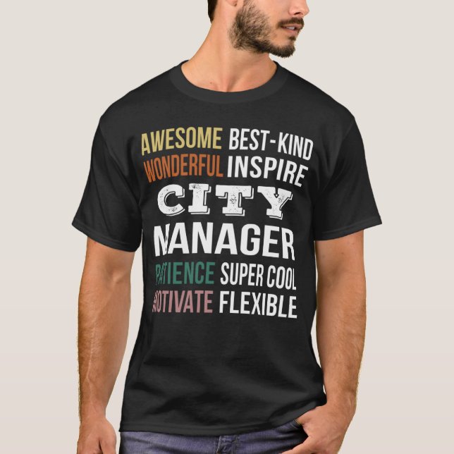 Camiseta Apreciación de City Manager (Anverso)