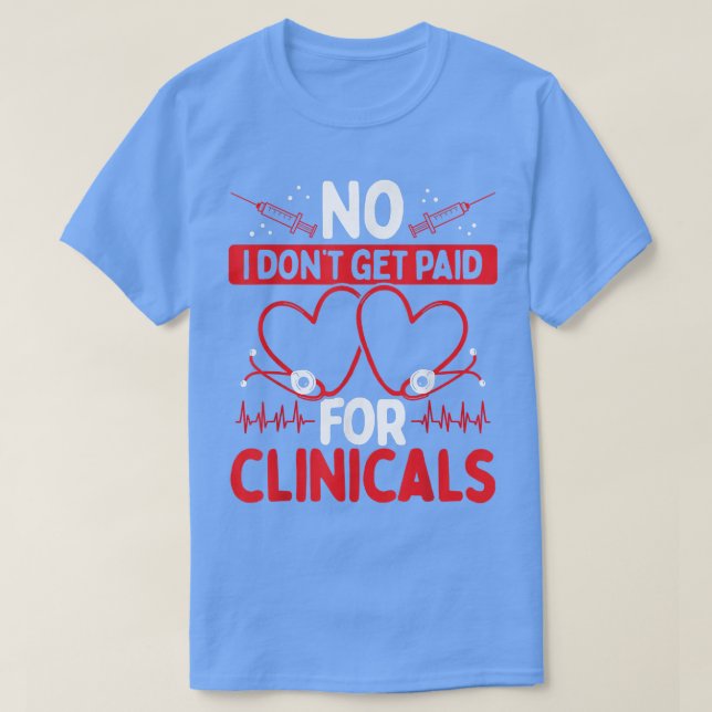 Camiseta Apreciación de enfermera de turno nocturno diverti (Diseño del anverso)