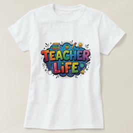 Camiseta Apreciación de estilo cómic Pop Art de la vida de 