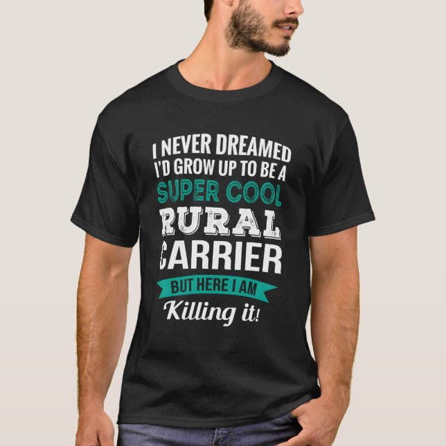 Camiseta Apreciación de la compañía de transporte rural (Anverso)