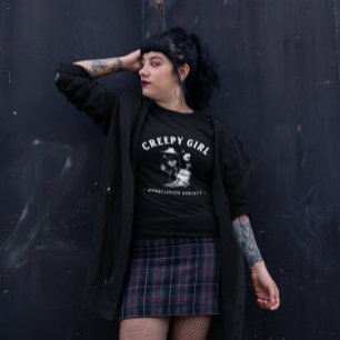 Camiseta Apreciación de la sociedad de Chicas espeluznantes