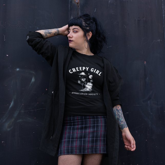 Camiseta Apreciación de la sociedad de Chicas espeluznantes (Subido por el creador)