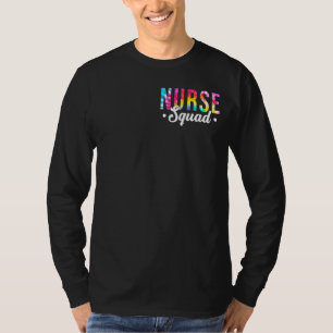 Camiseta Apreciación de la vida de la enfermera del escuadr