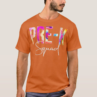 Camiseta Apreciación de las mujeres de preK Squad Tie Dye d