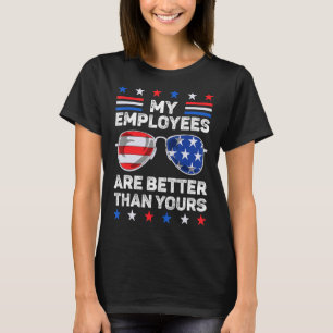 Camiseta Apreciación de los empleados Mis empleados son mej