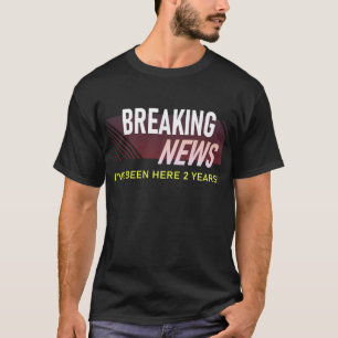 Camiseta Apreciación de los empleados por segundo año de tr