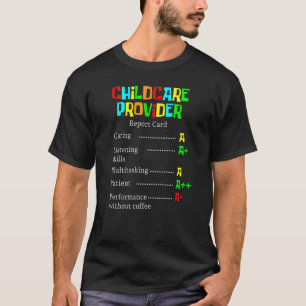 Camiseta Apreciación de los proveedores de atención diurna