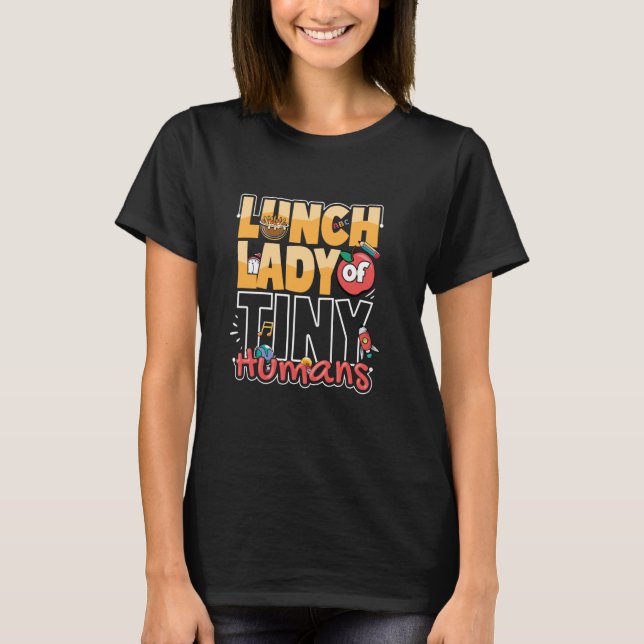 Camiseta Apreciación De Los Trabajadores De Cafetería De Vu (Anverso)