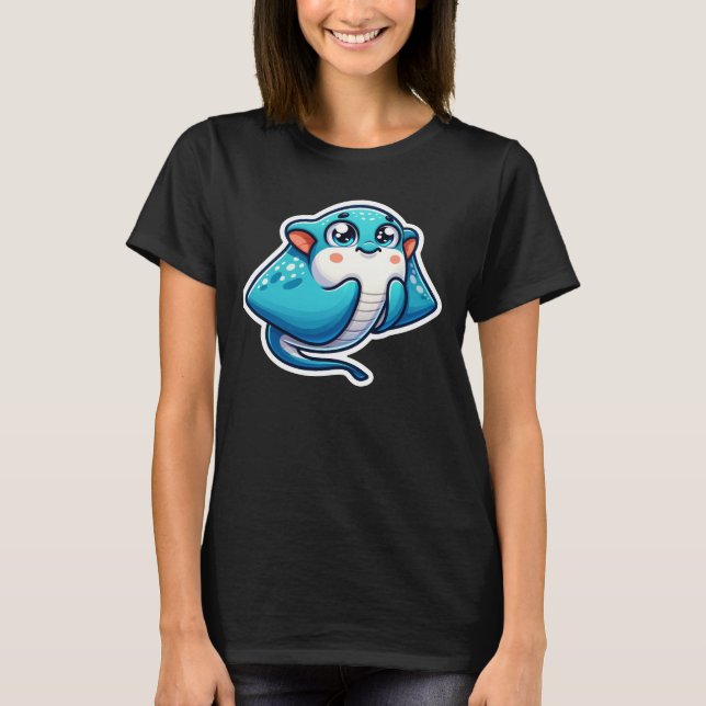 Camiseta Apreciación de Manta Ray (Anverso)